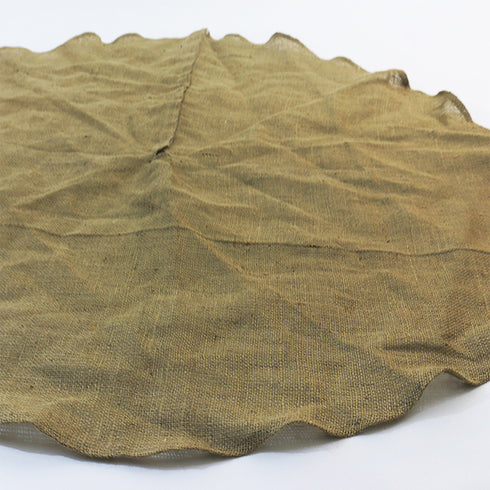 Natural Hessian Christmas Tree Skirt